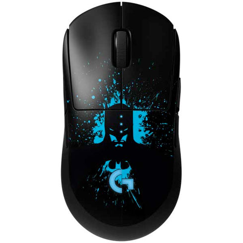 DC Comics Batman Blue Splash character shape G Pro Wireless Gaming Mouse Skin