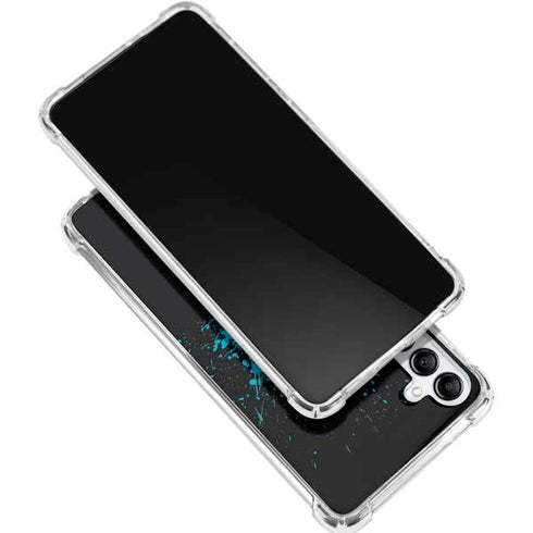 DC Comics Batman Blue Splash character shape Galaxy A16 5G Clear Case
