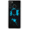 DC Comics Batman Blue Splash character shape Galaxy A21 Clear Case