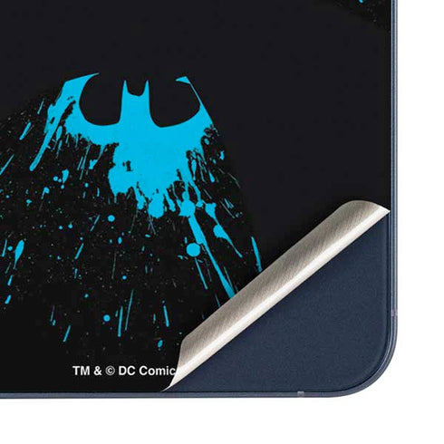 DC Comics Batman Blue Splash character shape Galaxy A35 5G Skin