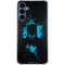 DC Comics Batman Blue Splash character shape Galaxy A55 5G Clear Case