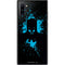 DC Comics Batman Blue Splash character shape Galaxy Note 10 Plus Skin