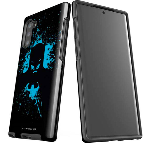 DC Comics Batman Blue Splash character shape Galaxy Note 10 Pro Case