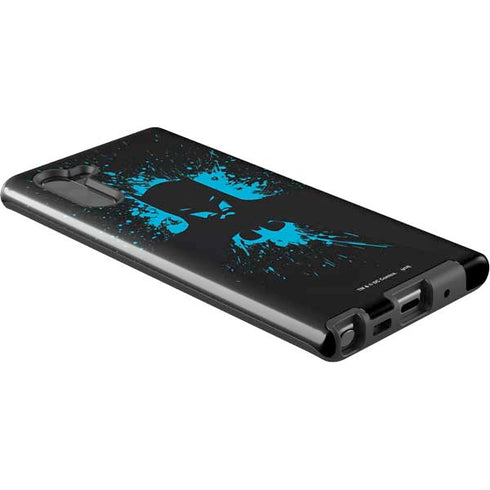 DC Comics Batman Blue Splash character shape Galaxy Note 10 Pro Case