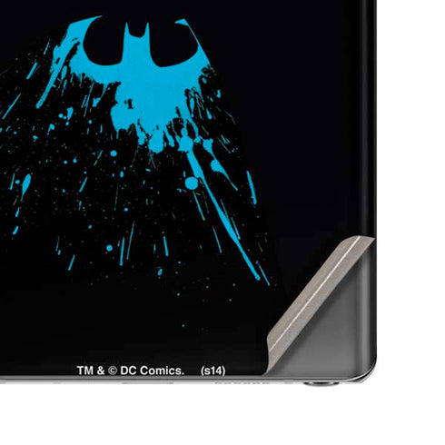 DC Comics Batman Blue Splash character shape Galaxy Note20 5G Skin