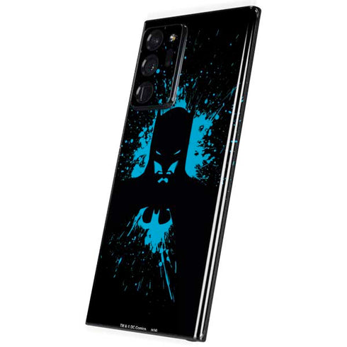 DC Comics Batman Blue Splash character shape Galaxy Note20 Ultra 5G Skin