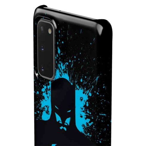 DC Comics Batman Blue Splash character shape Galaxy S20 Lite Case