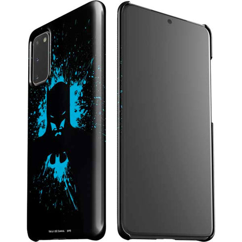 DC Comics Batman Blue Splash character shape Galaxy S20 Lite Case