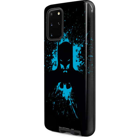 DC Comics Batman Blue Splash character shape Galaxy S20 Plus Pro Case