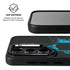DC Comics Batman Blue Splash character shape Galaxy S25 Plus Kickstand Case