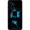 DC Comics Batman Blue Splash character shape Galaxy S25 Skin
