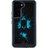 DC Comics Batman Blue Splash character shape Galaxy S24 Waterproof Case