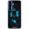 DC Comics Batman Blue Splash character shape Galaxy S25 Plus Clear Case
