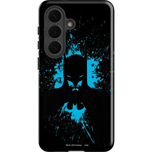 DC Comics Batman Blue Splash character shape Galaxy S26 Plus Impact Case