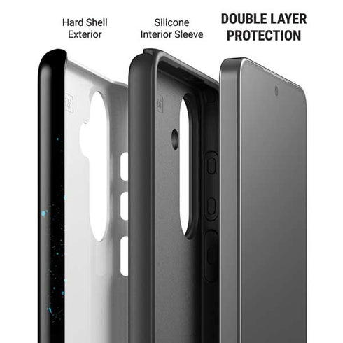 DC Comics Batman Blue Splash character shape Galaxy S26 Plus Impact Case
