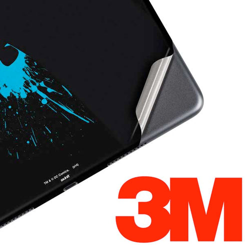 DC Comics Batman Blue Splash character shape iPad Skins