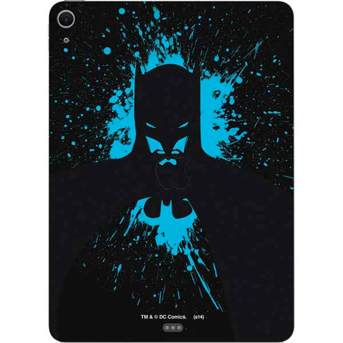 DC Comics Batman Blue Splash character shape Apple iPad Air Skin