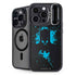 DC Comics Batman Blue Splash character shape iPhone Cases