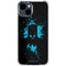 DC Comics Batman Blue Splash character shape iPhone 15 Clear Case