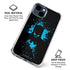 DC Comics Batman Blue Splash character shape iPhone 15 Clear Case