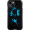 DC Comics Batman Blue Splash character shape iPhone 15 Impact Case