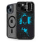 DC Comics Batman Blue Splash character shape iPhone 15 Kickstand Case