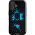 DC Comics Batman Blue Splash character shape iPhone 16 Plus Impact Case