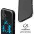 DC Comics Batman Blue Splash character shape iPhone 16 Plus Magsafe Impact Case