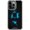 DC Comics Batman Blue Splash character shape iPhone 16 Pro Clear Case