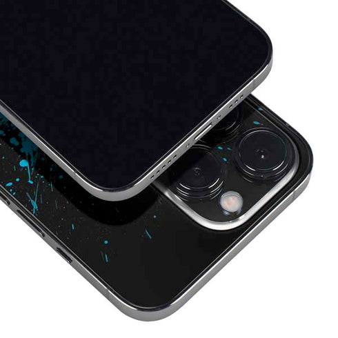 DC Comics Batman Blue Splash character shape iPhone 16 Pro Skin