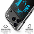 DC Comics Batman Blue Splash character shape iPhone 18 Pro Clear Case