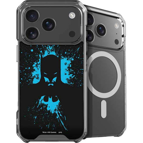 DC Comics Batman Blue Splash character shape iPhone 18 Pro Max MagSafe Case