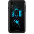 DC Comics Batman Blue Splash character shape iPhone Cases