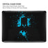 DC Comics Batman Blue Splash character shape MacBook Pro 14in (2021-24) Case plus Skin