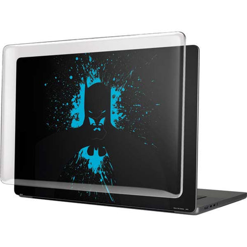 DC Comics Batman Blue Splash character shape MacBook Cases