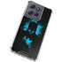 DC Comics Batman Blue Splash character shape Moto G 5G (2025) Clear Case