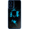 DC Comics Batman Blue Splash character shape Moto G Play 4G (2024) Skin