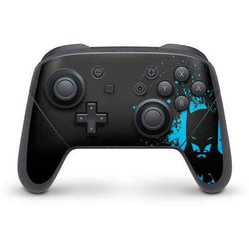 DC Comics Batman Blue Splash character shape Nintendo Skins