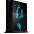 DC Comics Batman Blue Splash character shape PlayStation PS4 Skins