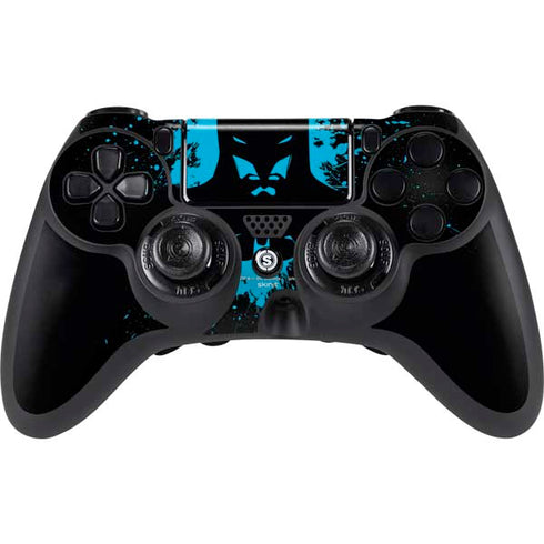 DC Comics Batman Blue Splash character shape PlayStation PS4 Skins