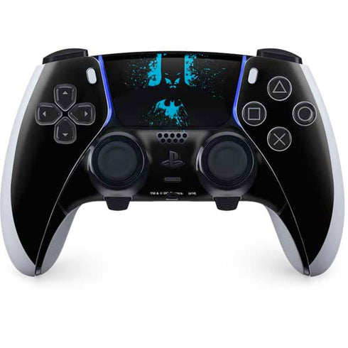 DC Comics Batman Blue Splash character shape PS5 DualSense Edge Pro Controller Skin
