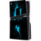 DC Comics Batman Blue Splash character shape PS5 Pro Disk Console Skin
