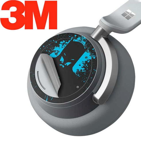 DC Comics Batman Blue Splash character shape Surface Headphones Skin