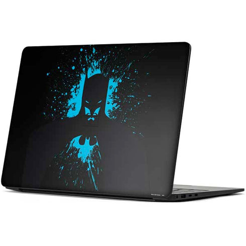 DC Comics Batman Blue Splash character shape Surface Laptop 7 15in Skin