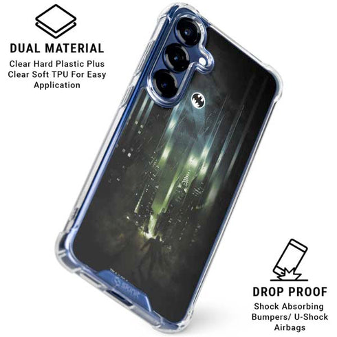 DC Comics Batman Call Sign City Galaxy S25 Clear Case