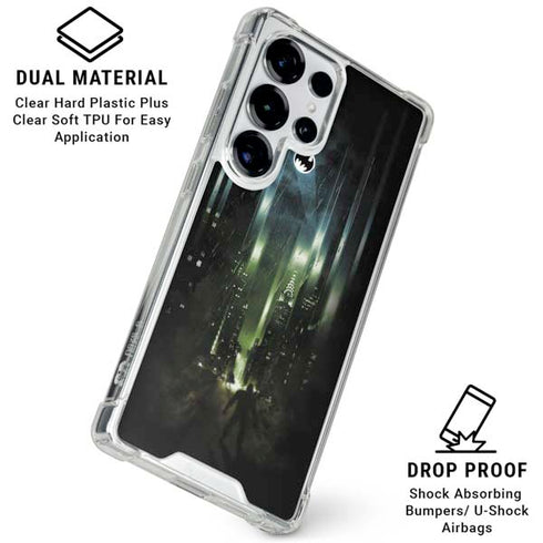 DC Comics Batman Call Sign City Galaxy S25 Ultra Clear Case