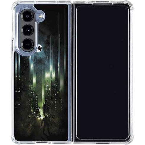 DC Comics Batman Call Sign City Galaxy Z Fold5 5G Clear Case