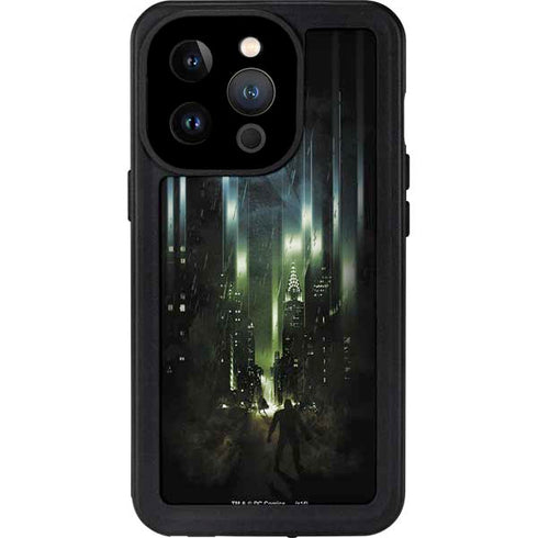 DC Comics Batman Call Sign City iPhone 15 Pro Waterproof Case