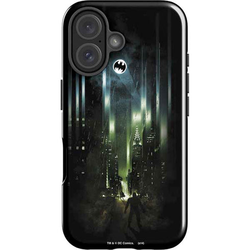 DC Comics Batman Call Sign City iPhone 16 Impact Case