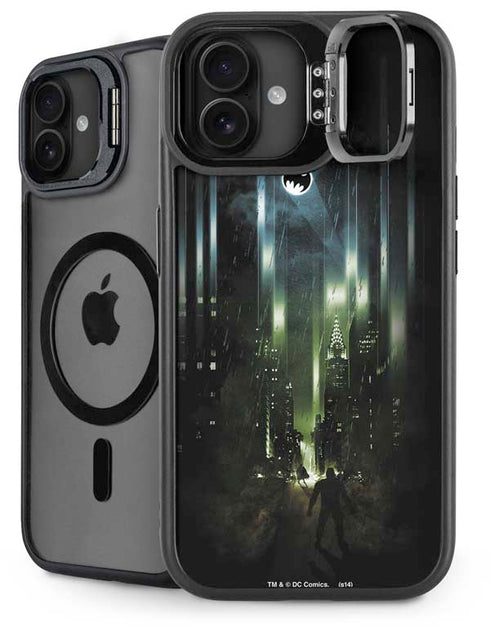 DC Comics Batman Call Sign City iPhone 16 Kickstand Case